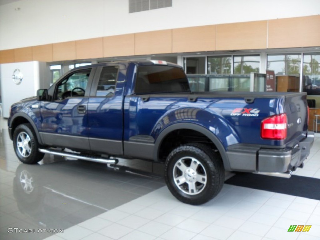 Dark Blue Pearl Metallic 2008 Ford F150 FX4 SuperCab 4x4 Exterior Photo #82306381