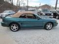 Pacific Green Metallic 1998 Ford Mustang GT Convertible Exterior