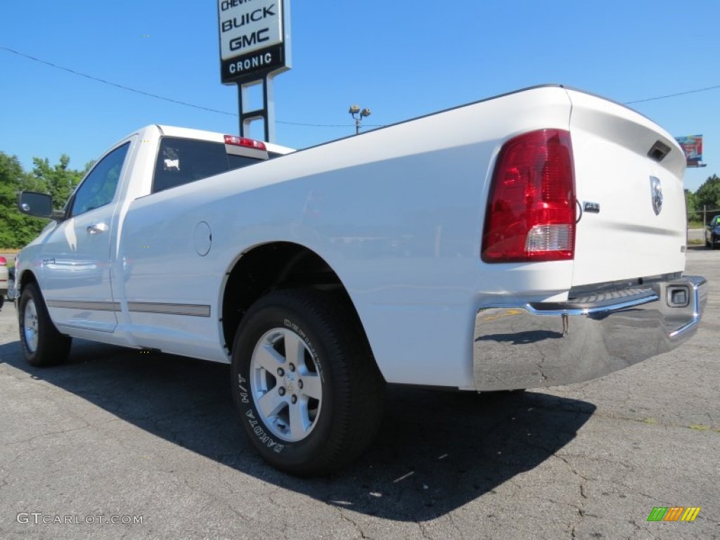 2010 Ram 1500 SLT Regular Cab - Stone White / Dark Slate/Medium Graystone photo #5