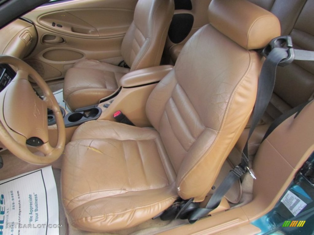 1998 Ford Mustang GT Convertible Front Seat Photo #82306706