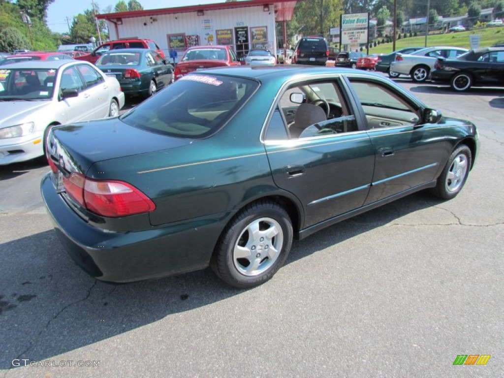 1998 Accord EX Sedan - Dark Emerald Pearl / Ivory photo #4