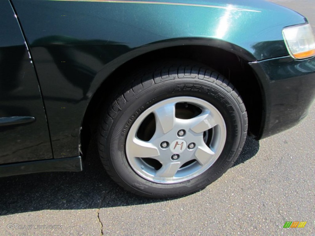 1998 Accord EX Sedan - Dark Emerald Pearl / Ivory photo #13