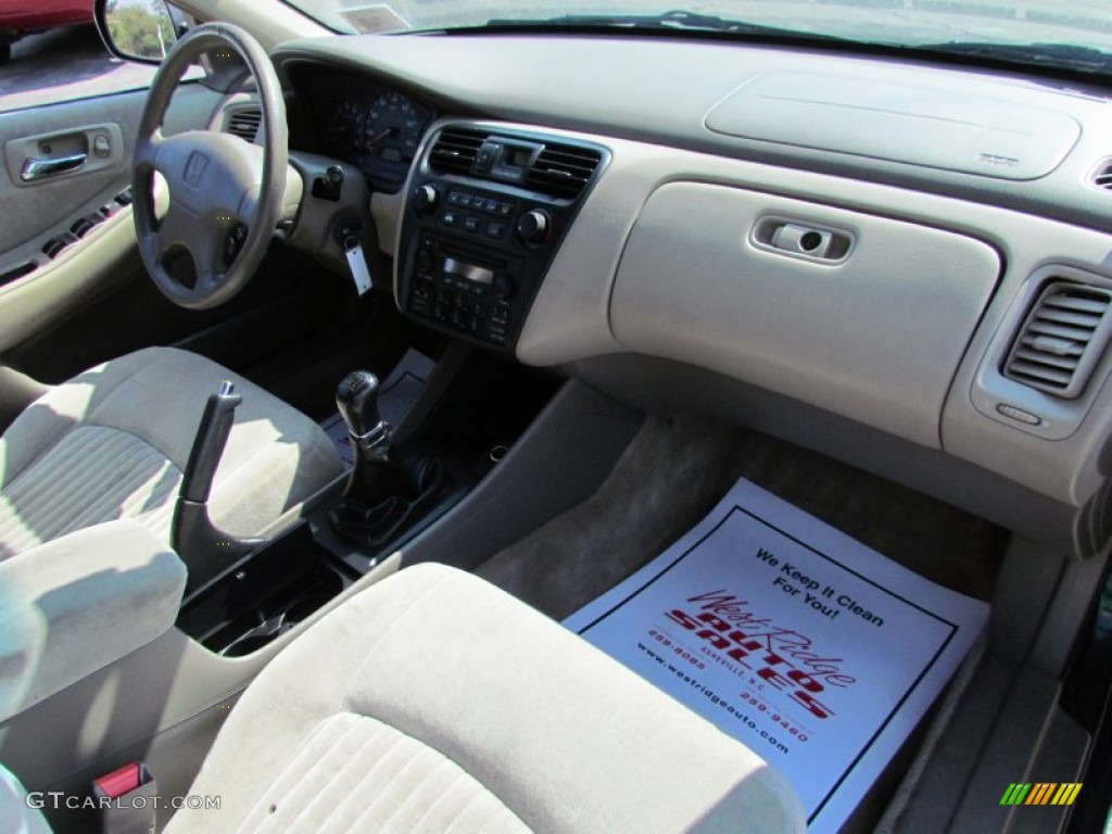 1998 Accord EX Sedan - Dark Emerald Pearl / Ivory photo #15