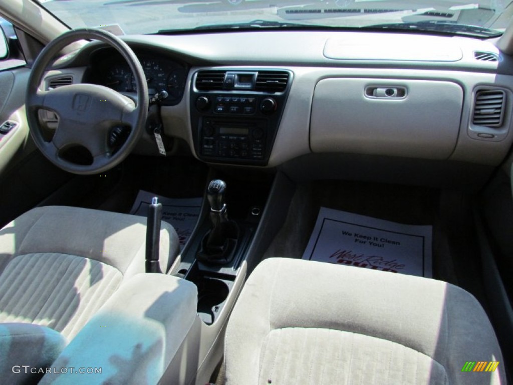 1998 Accord EX Sedan - Dark Emerald Pearl / Ivory photo #18