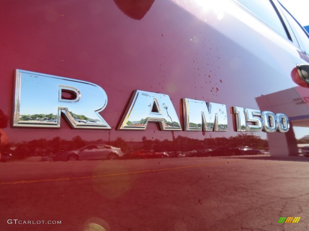 2012 Ram 1500 ST Quad Cab - Deep Cherry Red Crystal Pearl / Dark Slate Gray/Medium Graystone photo #11