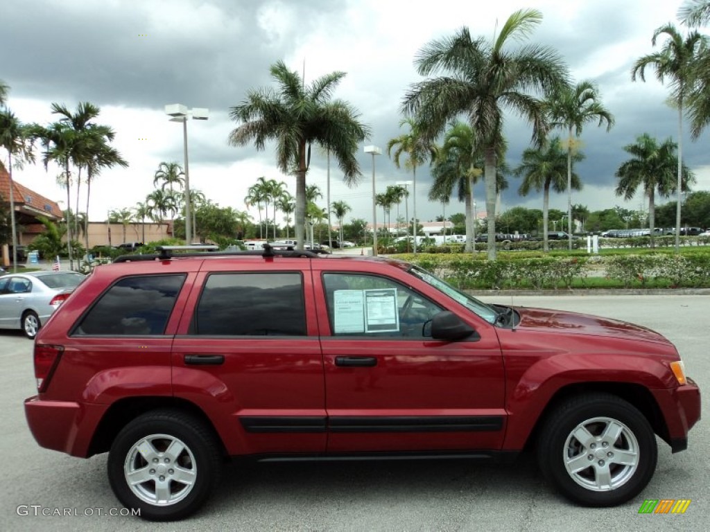 2006 Grand Cherokee Laredo - Red Rock Crystal Pearl / Medium Slate Gray photo #5