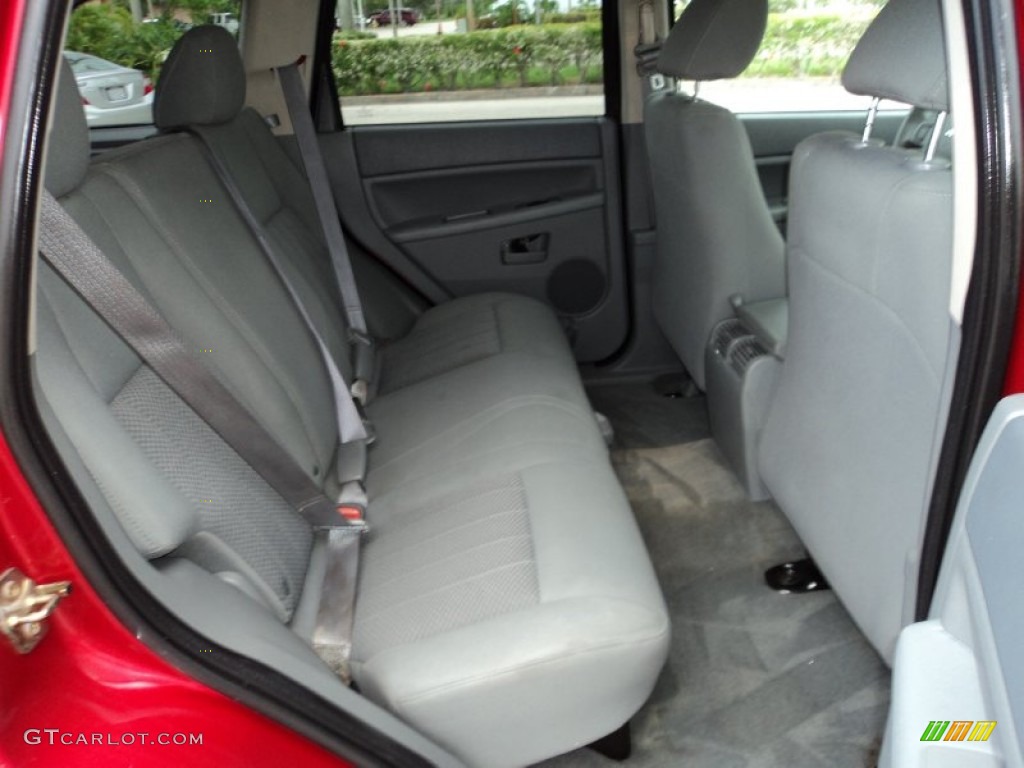 Medium Slate Gray Interior 2006 Jeep Grand Cherokee Laredo Photo #82308884