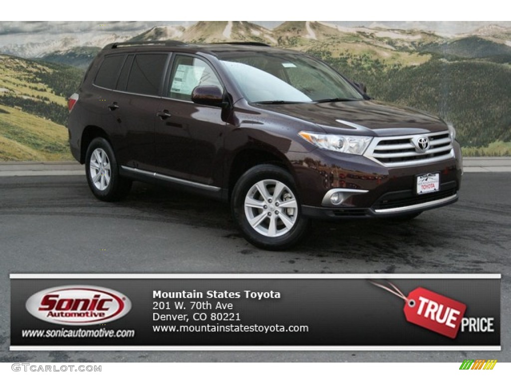 Sizzling Crimson Mica Toyota Highlander