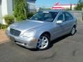 2002 Brilliant Silver Metallic Mercedes-Benz C 240 Sedan  photo #2