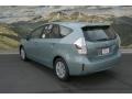 2013 Sea Glass Pearl Toyota Prius v Three Hybrid  photo #2