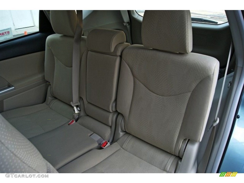 2013 Prius v Three Hybrid - Sea Glass Pearl / Bisque photo #7