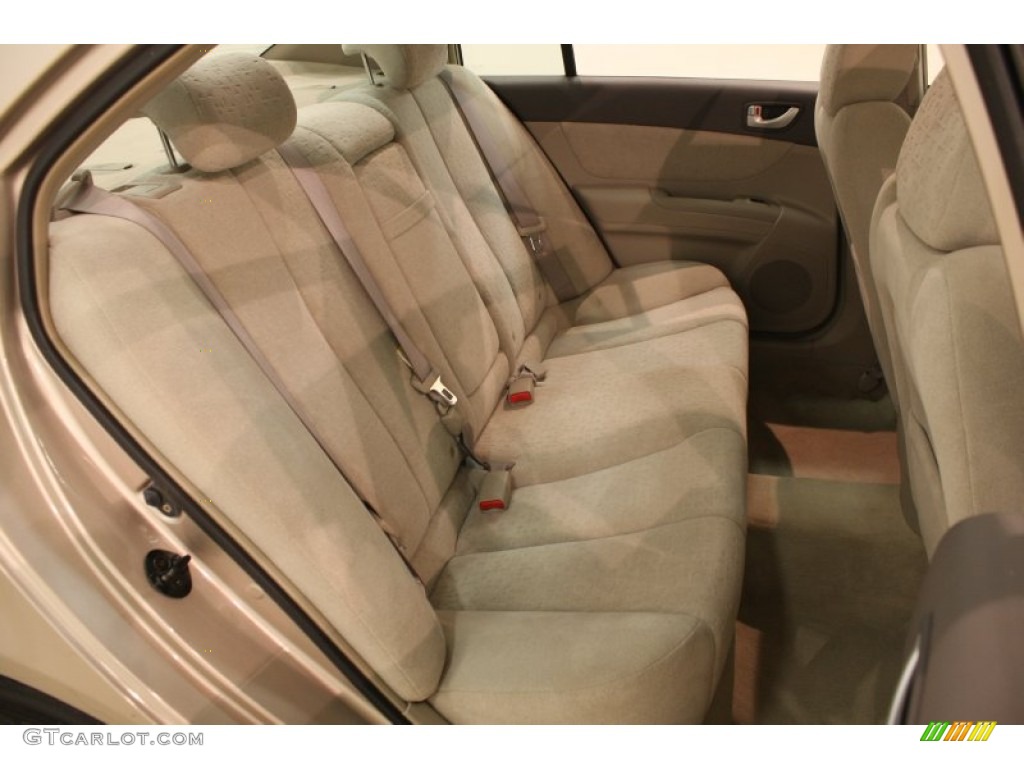 2006 Hyundai Sonata GLS Rear Seat Photo #82310774