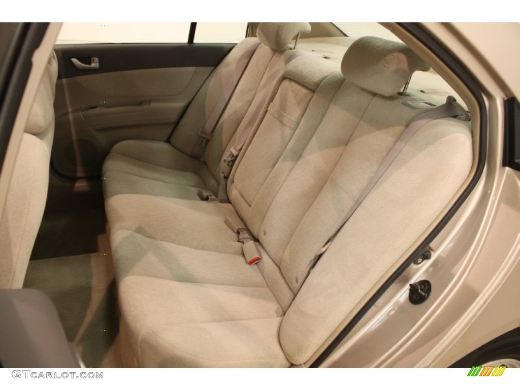 2006 Hyundai Sonata GLS Rear Seat Photos