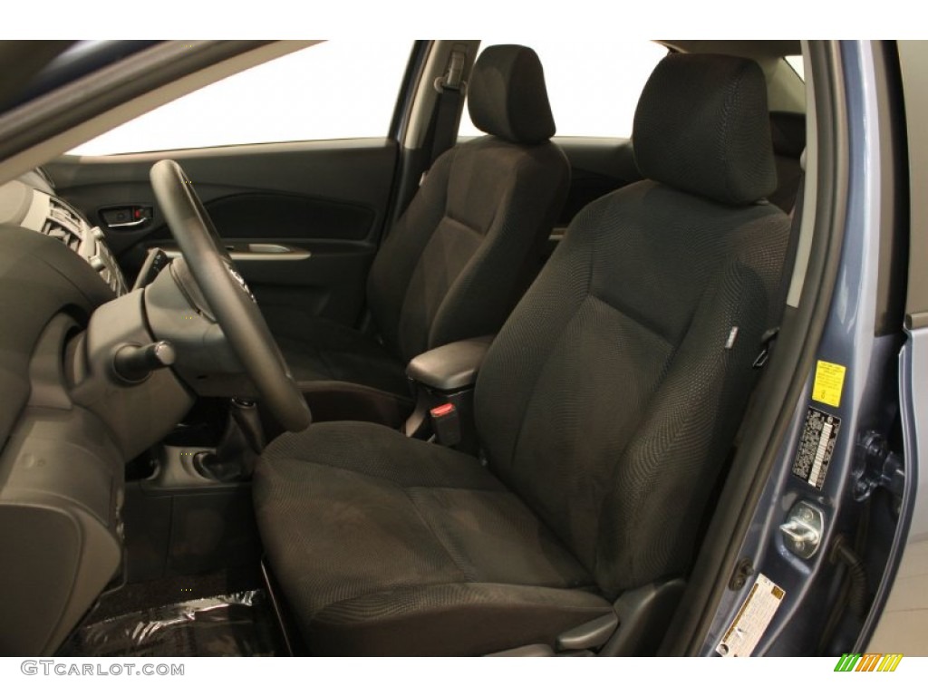 2010 Yaris Sedan - Pacific Blue Metallic / Dark Charcoal photo #5
