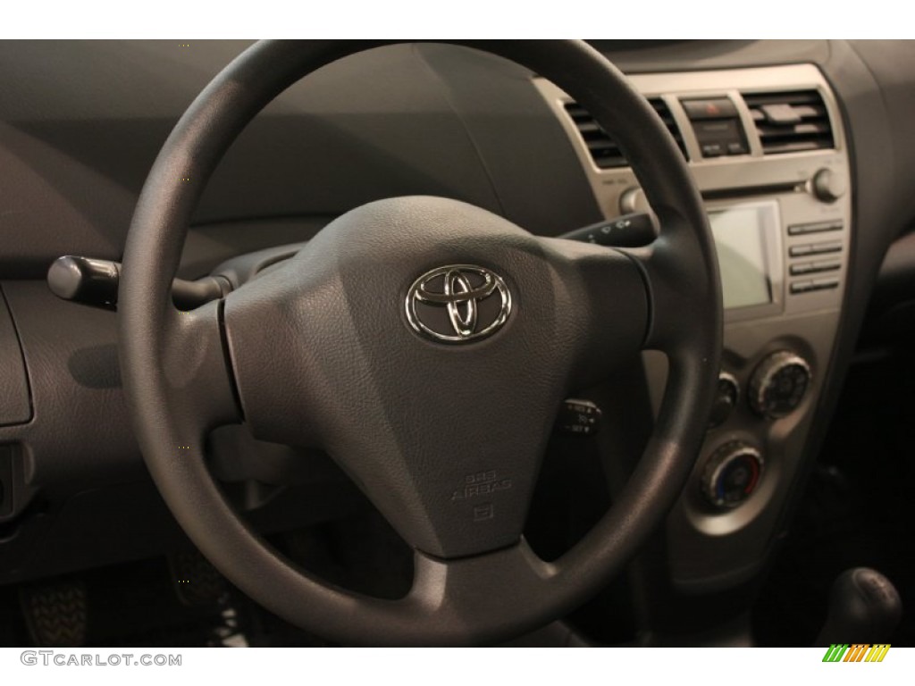 2010 Yaris Sedan - Pacific Blue Metallic / Dark Charcoal photo #6