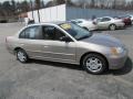 2002 Titanium Metallic Honda Civic LX Sedan  photo #2