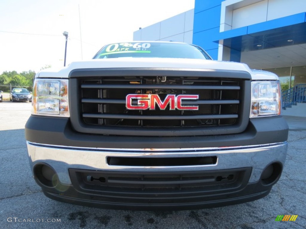 2013 Sierra 1500 Regular Cab - Summit White / Dark Titanium photo #2