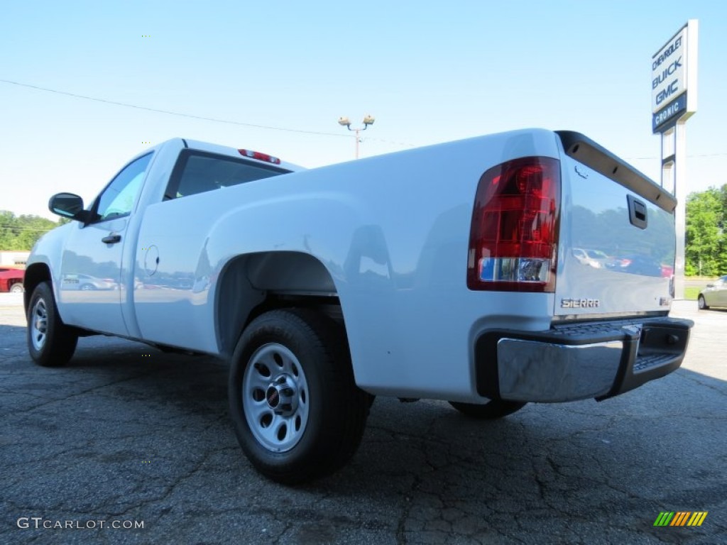 2013 Sierra 1500 Regular Cab - Summit White / Dark Titanium photo #5