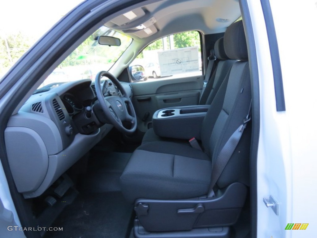 2013 Sierra 1500 Regular Cab - Summit White / Dark Titanium photo #9