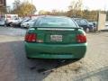 2001 Electric Green Metallic Ford Mustang V6 Coupe  photo #4