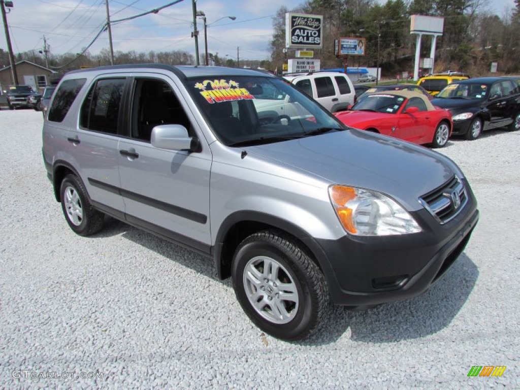 2001 CR-V LX - Satin Silver Metallic / Dark Gray photo #1