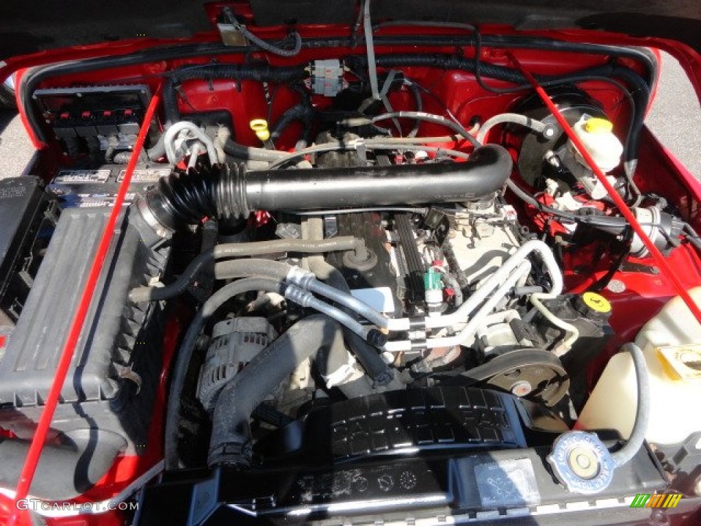2005 Jeep Wrangler Rubicon 4x4 4.0 Liter OHV 12-Valve Inline 6 Cylinder Engine Photo #82313543