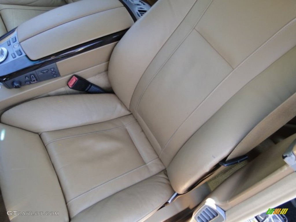 2007 7 Series 750i Sedan - Jet Black / Natural Brown photo #20