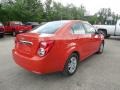 Inferno Orange Metallic - Sonic LT Sedan Photo No. 5