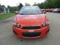 Inferno Orange Metallic - Sonic LT Sedan Photo No. 9