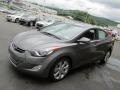 Harbor Gray Metallic - Elantra Limited Photo No. 4