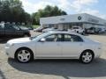 White Diamond Tricoat - Malibu LT Sedan Photo No. 2