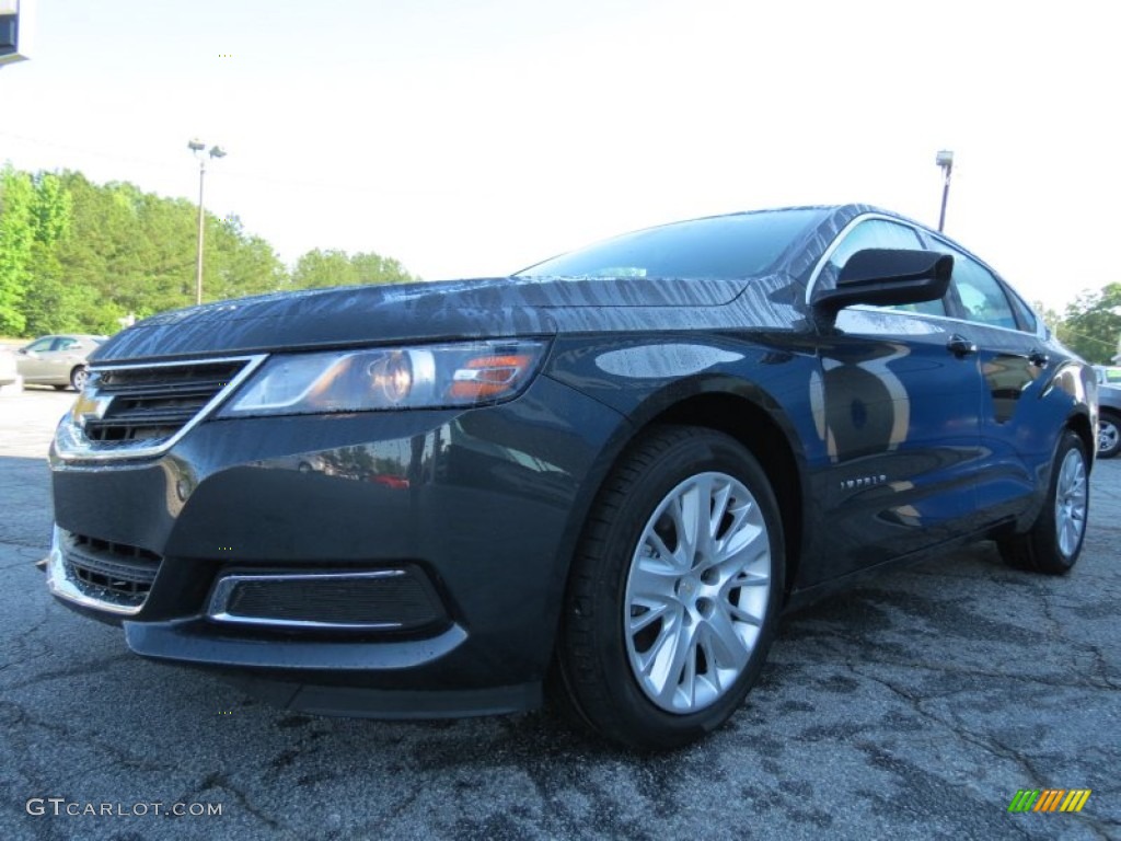 2014 Impala LS - Ashen Gray Metallic / Jet Black/Dark Titanium photo #3