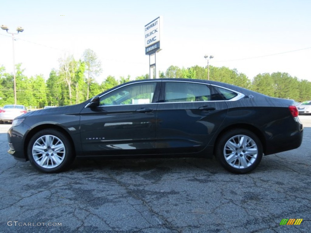 2014 Impala LS - Ashen Gray Metallic / Jet Black/Dark Titanium photo #4