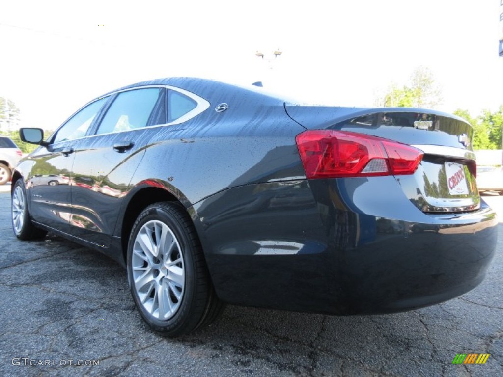2014 Impala LS - Ashen Gray Metallic / Jet Black/Dark Titanium photo #5