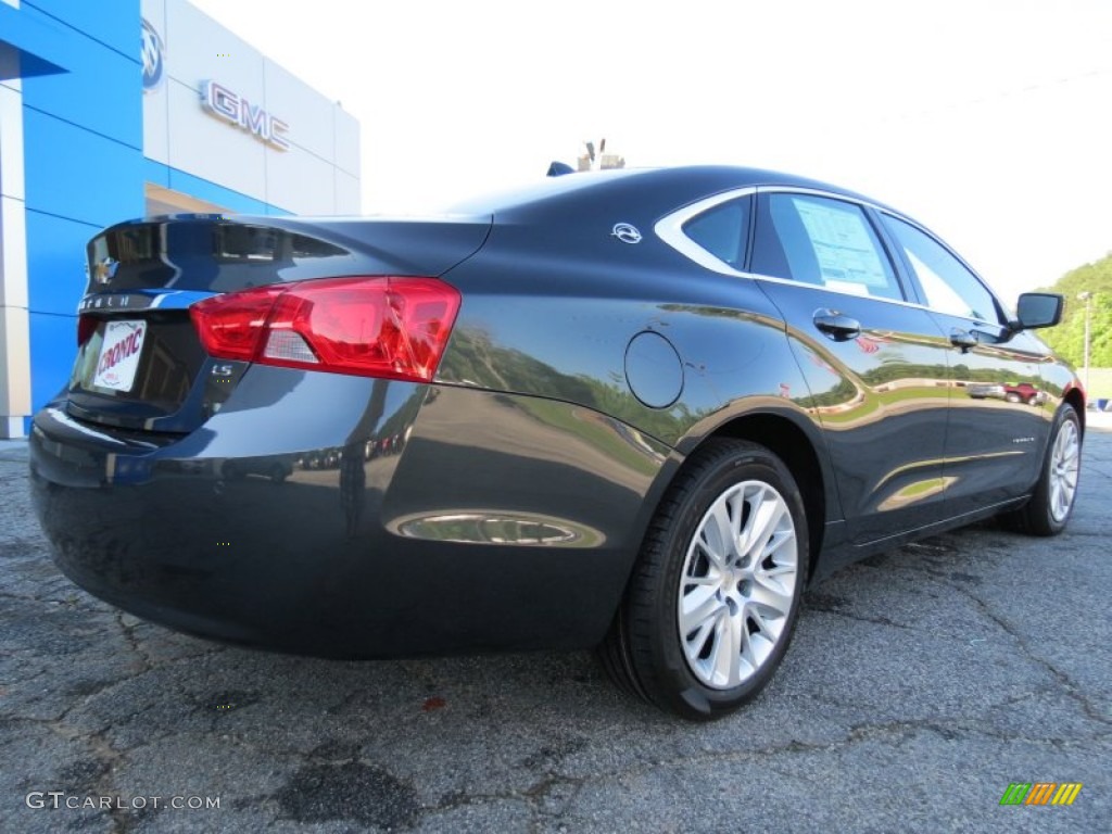 2014 Impala LS - Ashen Gray Metallic / Jet Black/Dark Titanium photo #7