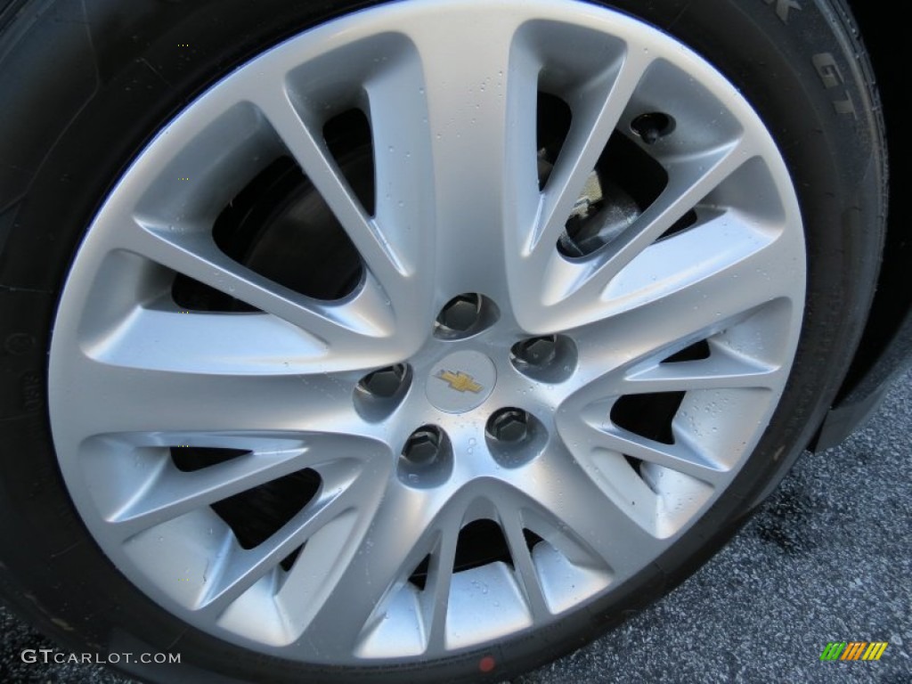 2014 Impala LS - Ashen Gray Metallic / Jet Black/Dark Titanium photo #9