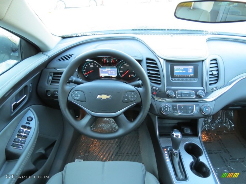 2014 Impala LS - Ashen Gray Metallic / Jet Black/Dark Titanium photo #12