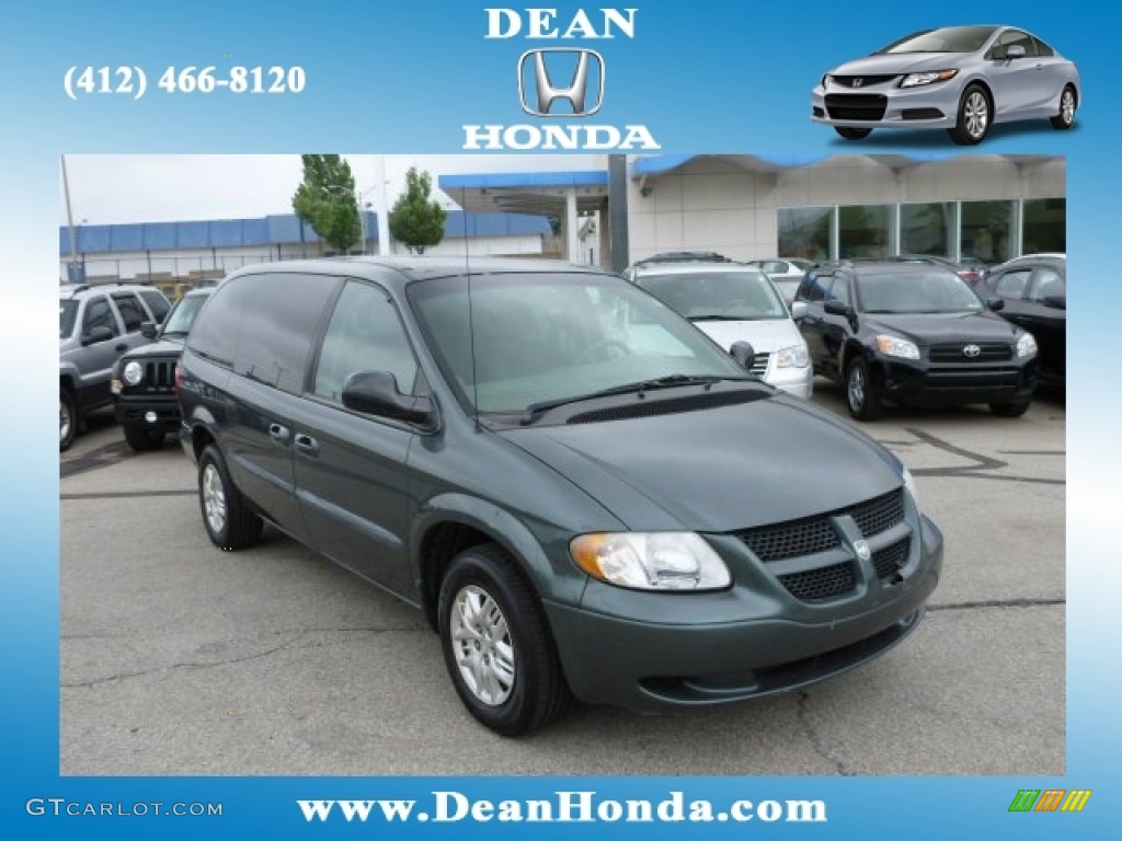 Onyx Green Pearl Dodge Grand Caravan