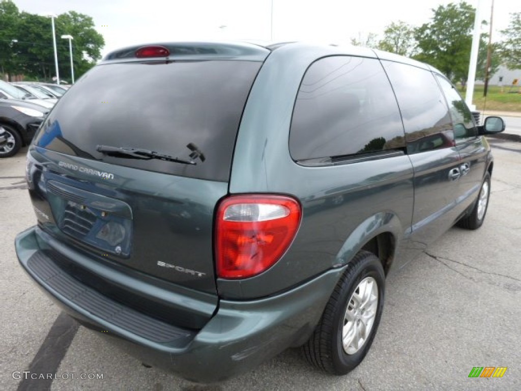 Onyx Green Pearl 2002 Dodge Grand Caravan Sport Exterior Photo #82316390