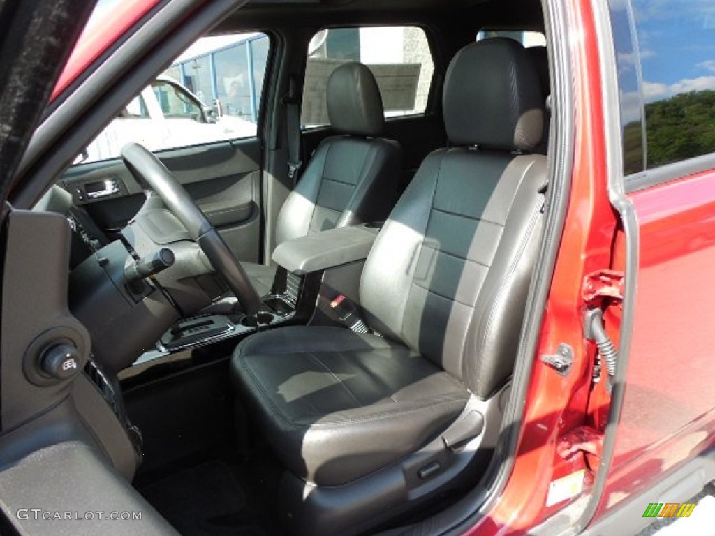 2010 Escape Limited V6 4WD - Sangria Red Metallic / Charcoal Black photo #9