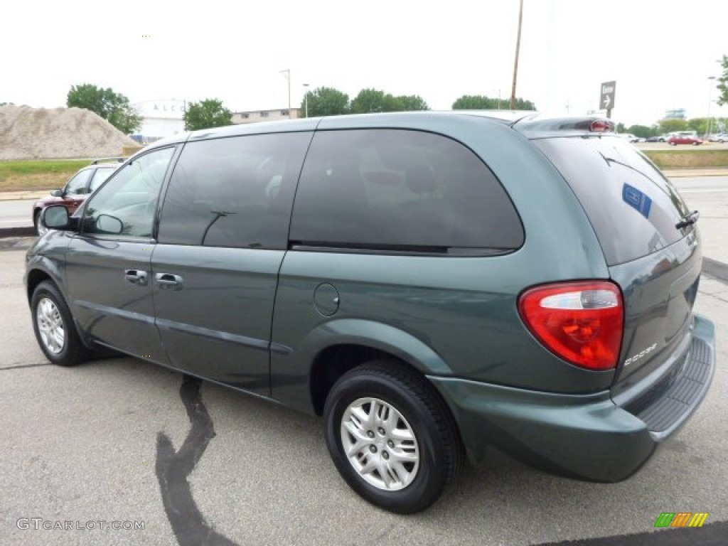 2002 Grand Caravan Sport - Onyx Green Pearl / Taupe photo #5