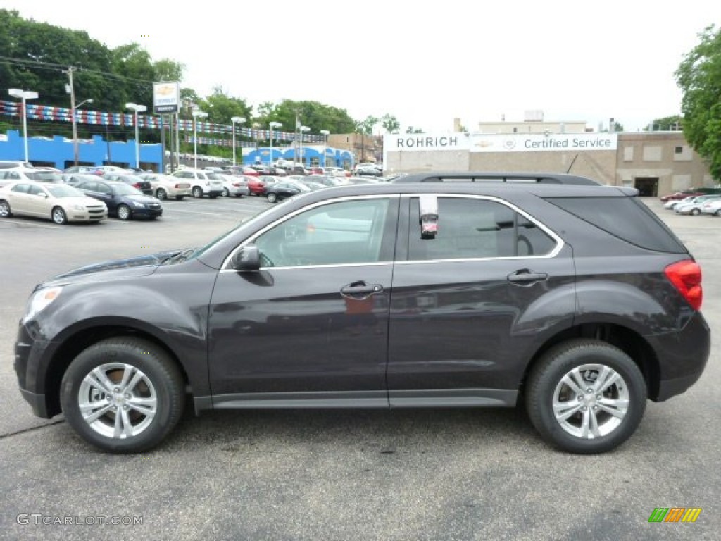 2013 Equinox LT AWD - Tungsten Metallic / Jet Black photo #6