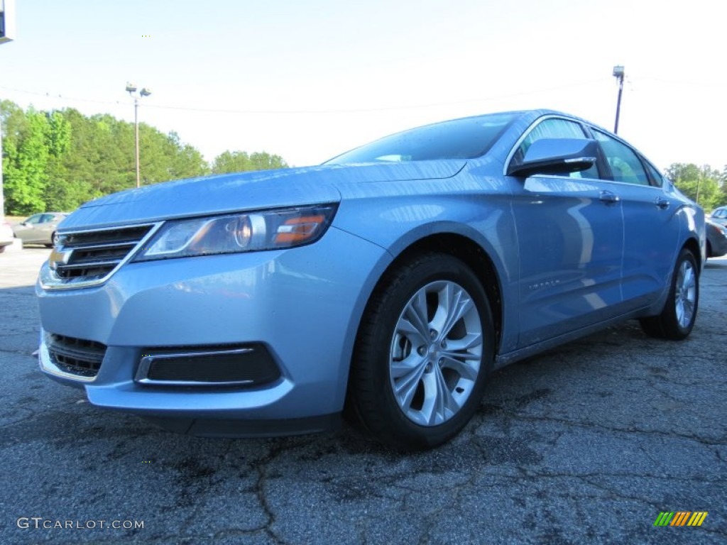 2014 Impala LT - Silver Topaz Metallic / Jet Black photo #3