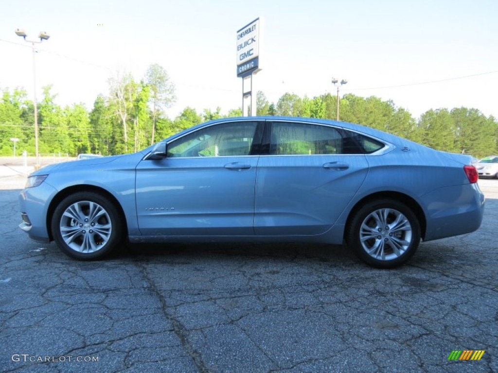 2014 Impala LT - Silver Topaz Metallic / Jet Black photo #4
