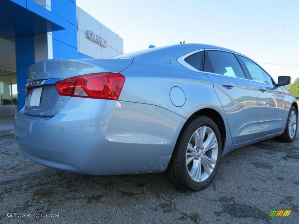2014 Impala LT - Silver Topaz Metallic / Jet Black photo #7