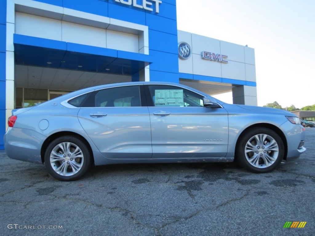 2014 Impala LT - Silver Topaz Metallic / Jet Black photo #8