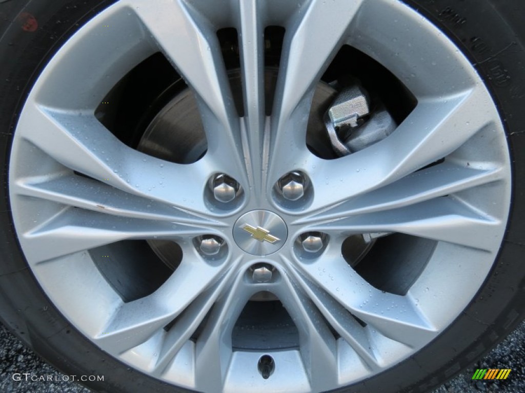 2014 Impala LT - Silver Topaz Metallic / Jet Black photo #9