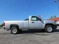 2013 Silver Ice Metallic Chevrolet Silverado 1500 Work Truck Regular Cab  photo #8