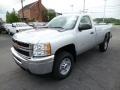 Silver Ice Metallic 2014 Chevrolet Silverado 2500HD WT Regular Cab 4x4 Exterior