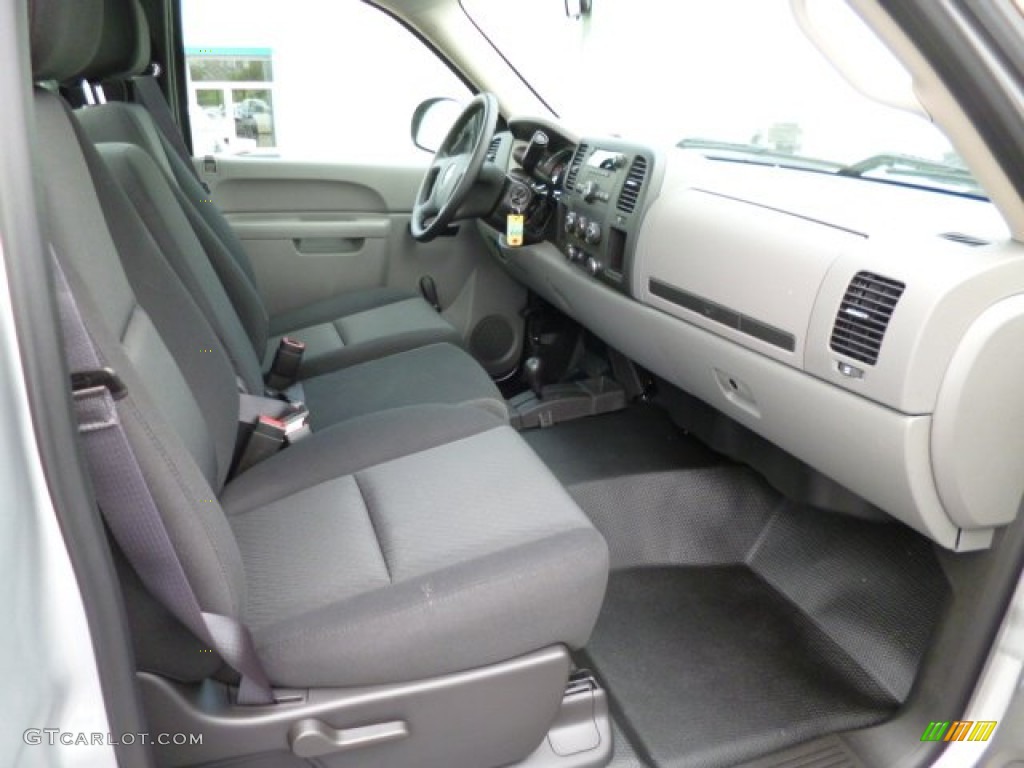 Dark Titanium Interior 2014 Chevrolet Silverado 2500HD WT Regular Cab 4x4 Photo #82317750